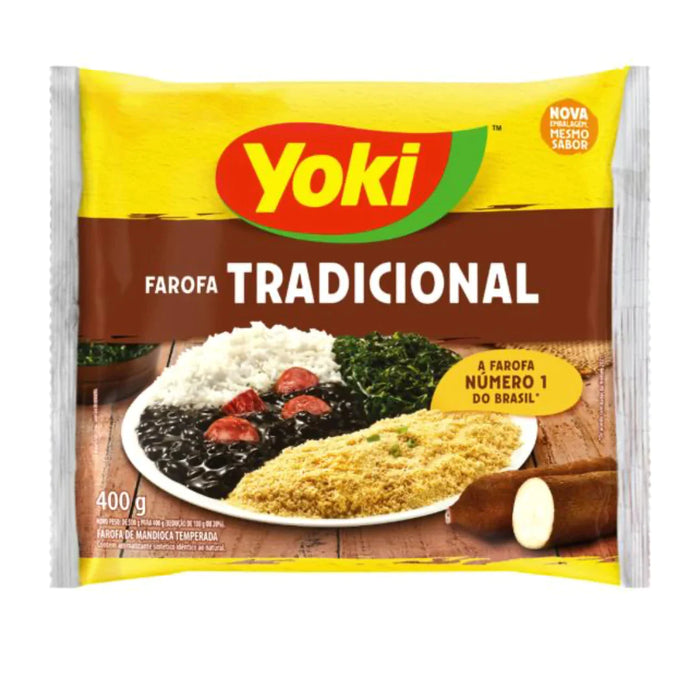 Yoki Farofa Temperada 400g