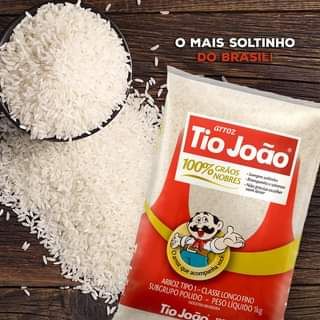 Tio João Arroz Branco 1kg