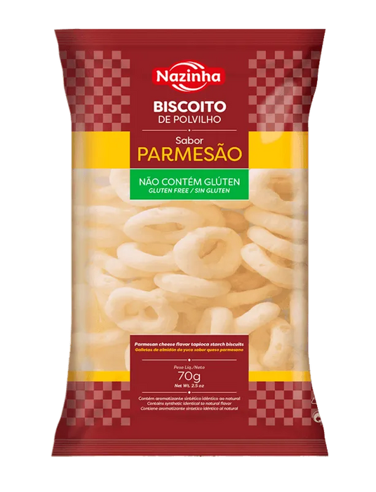 Nazinha Polvilho Parmesão 150g