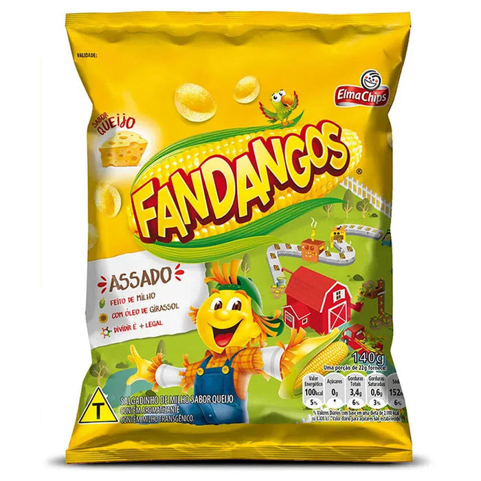 Elma Chips Salgadinho Queijo Fandangos 140g