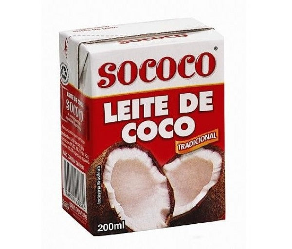 Sococo Leite de Coco Tetra Pack 200ml