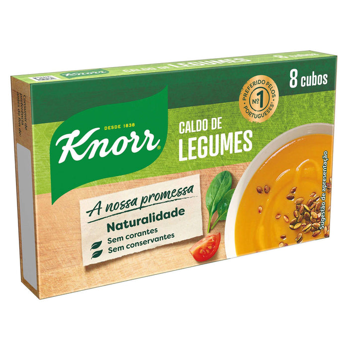 Knorr Caldo Legumes 80g 8 Cubos