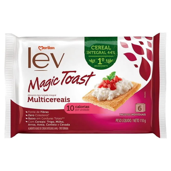 Marilan Lev Magic Toast Torrada Multicereais 110gr