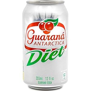 Antarctica Guarana Diet Tin 350ml