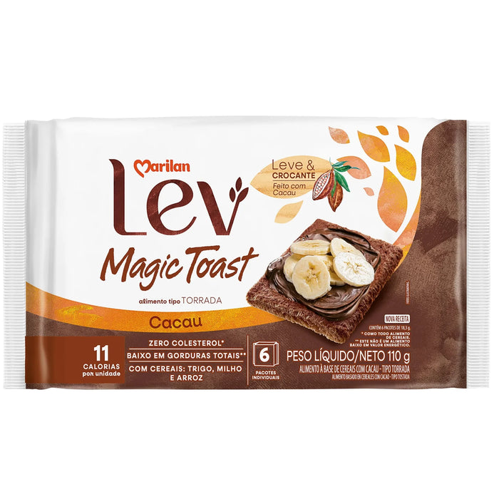 Marilan Lev Magic Toast Cacau 110g