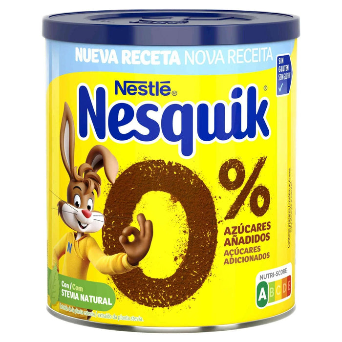 Nestle Nesquik Chocolate em Po ZERO ACUCAR 320g
