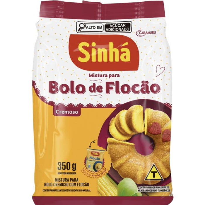 Sinha Mistura Bolo Flocão Cremoso 350g