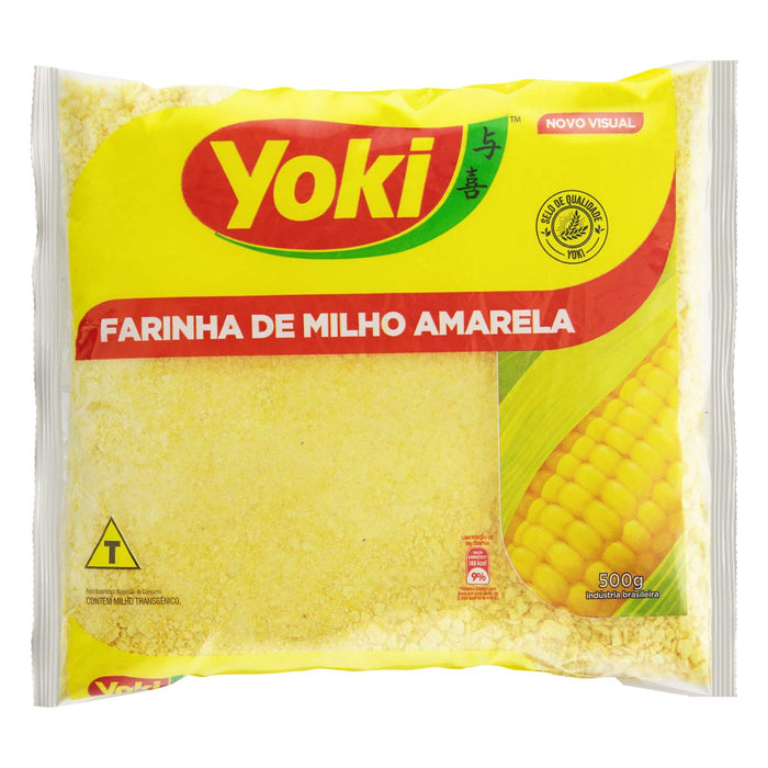 Yoki Farinha de Milho Amarela 500g