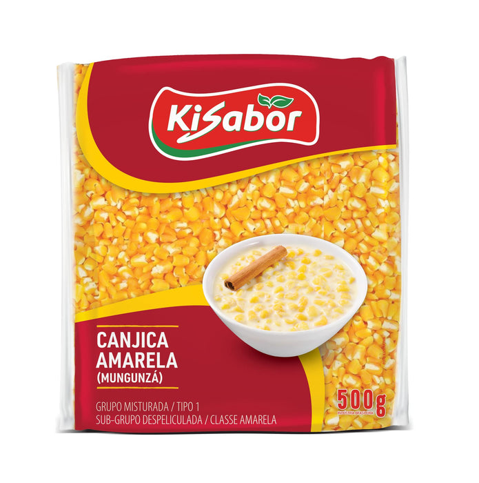 Kisabor Yellow Canjica Mungunza 500g
