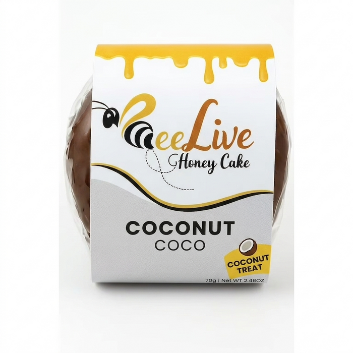 Bee Live Pao de Mel Sabor Beijinho 70g