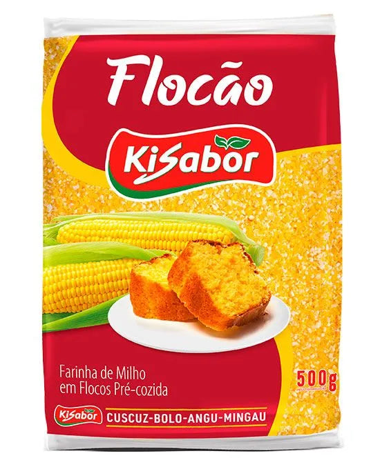 Kisabor Flocao de Milho 500g