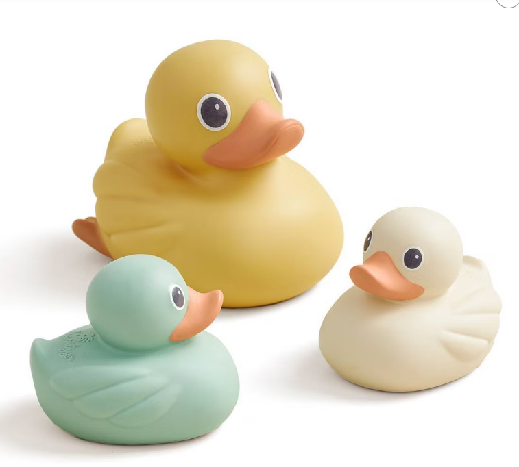 Itzy Ritzy Família de Patinhos Brinquedos p/ Banho Bebê