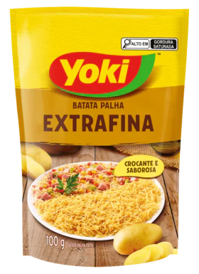 Yoki Potato Extra Fine Straw 100g