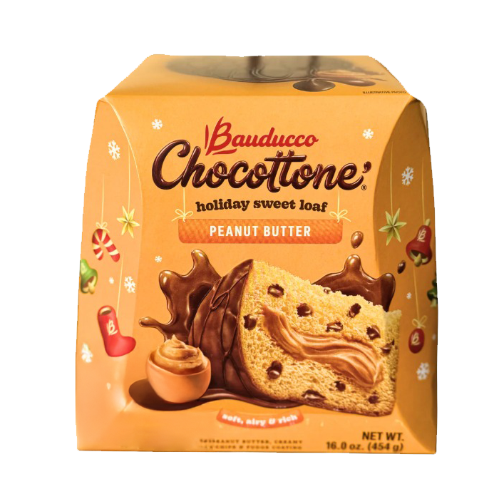 Bauducco Chocottone Peanut Butter 454g