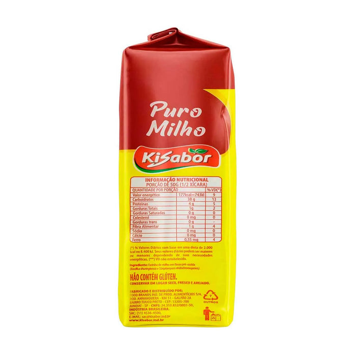 Kisabor Flocao de Milho 500g