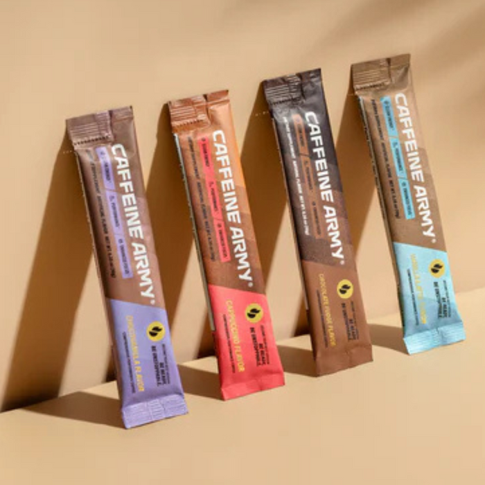 Caffeine Army SuperCoffee Variety Pack 12 Stick Packs