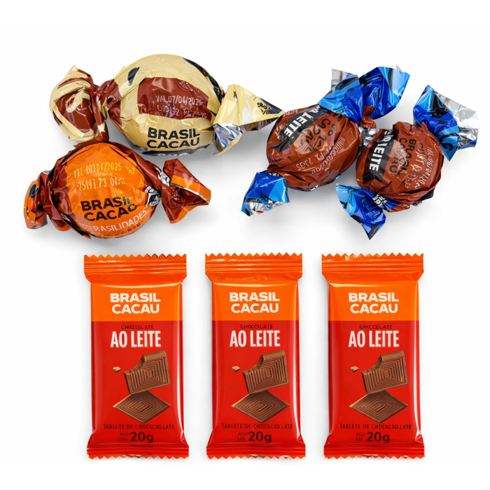 Cacau Brasil Valentine Gift Bag 144g  - Chocolate ao Leite