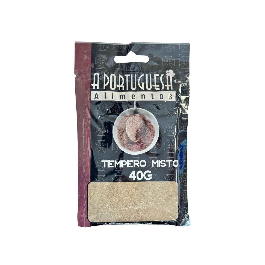 A Portuguesa Tempero Misto – Pimenta-do-Reino, Cominho e Louro em Pó 40g