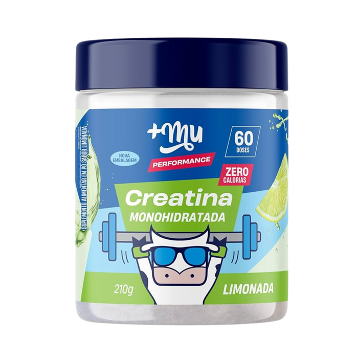 +MU Creatina Sabor Limonada 210g