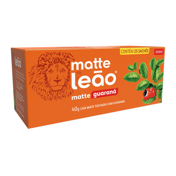 Leão Cha Mate Guarana 40g