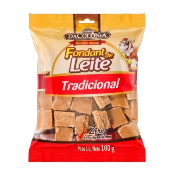Da Colônia Fondant Leite Tradicional 160g