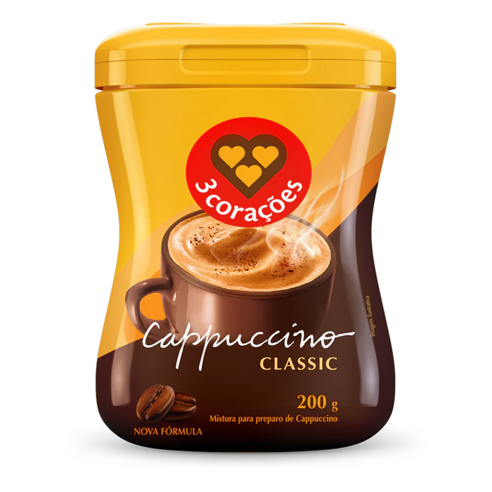 3 Corações Cappuccino Classic 200g