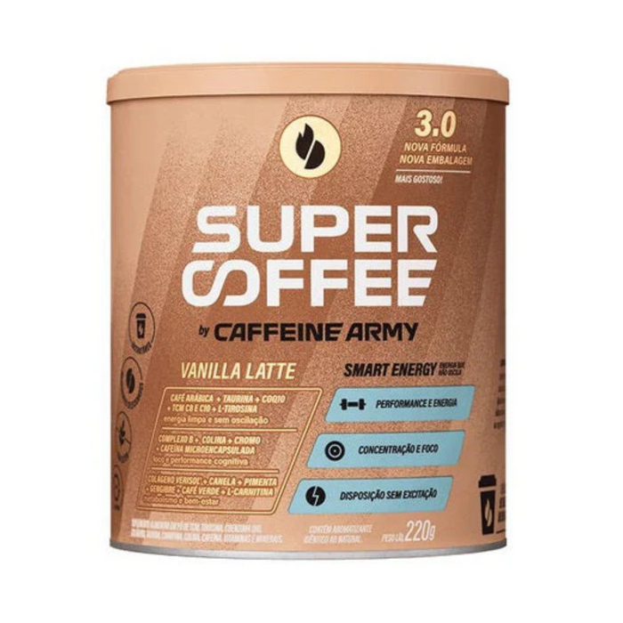 Caffeine Army SuperCoffee Vanilla Latte 220g