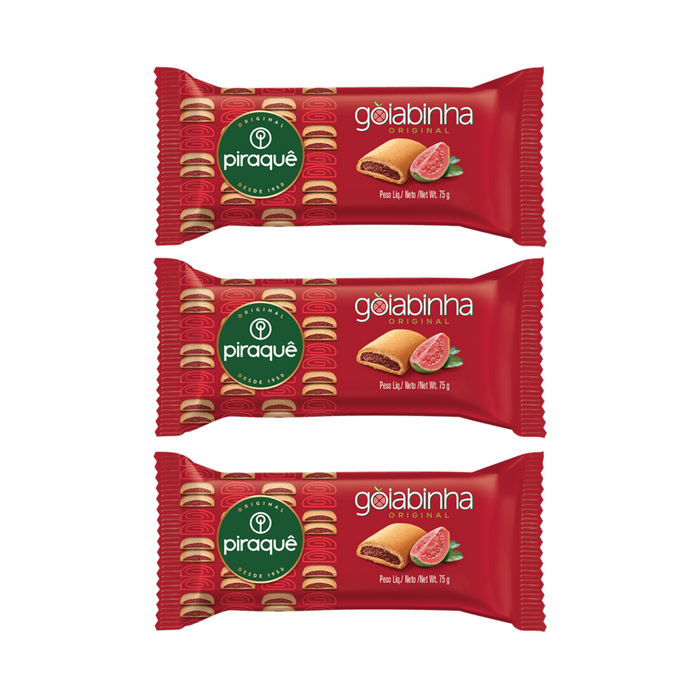 Piraque Biscuit Rolladinho Guabinha 75g