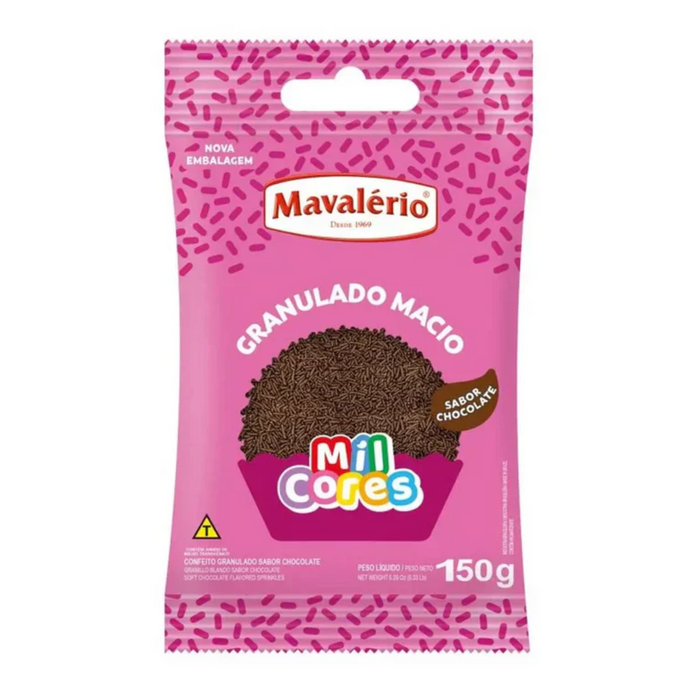 Mavalério Chocolate Granulado Macio 150g