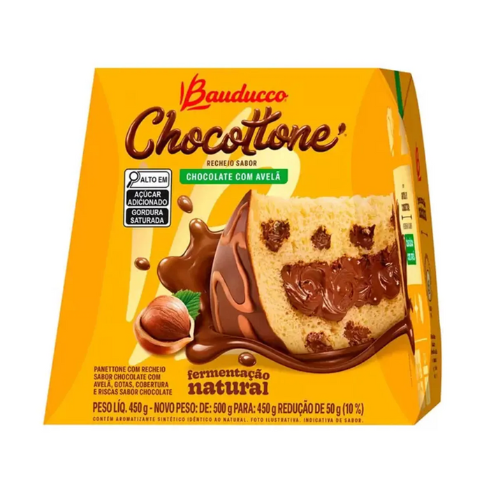 Bauducco Chocottone Creme de Avelã 454g