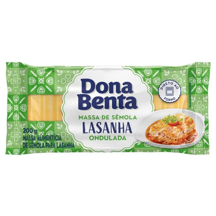 Dona Benta Massa Lasanha direto ao Forno 200g
