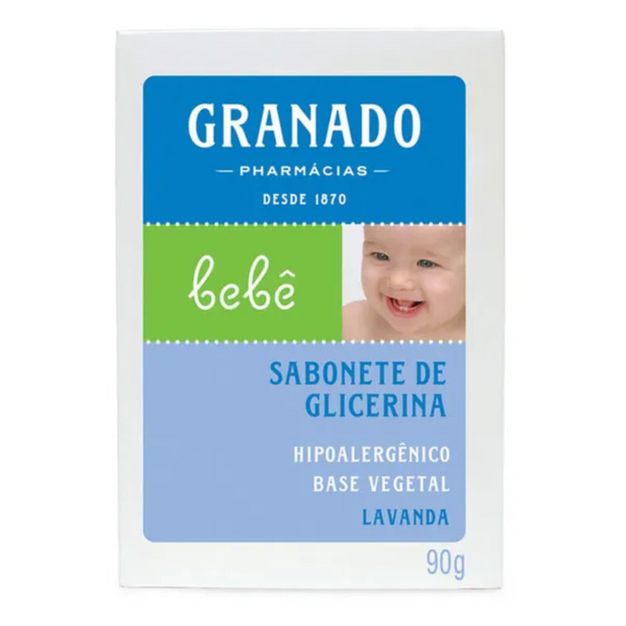 Granado Sabonete Bebe Glicerina Lavanda 90g
