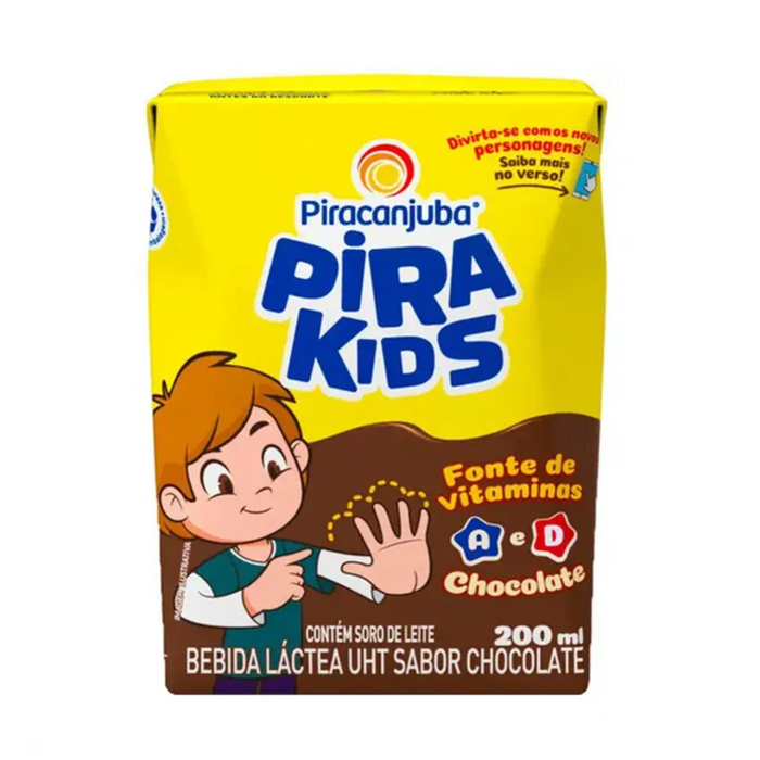 Piracanjuba Chocolate Milk Drink Pirakids 200ml