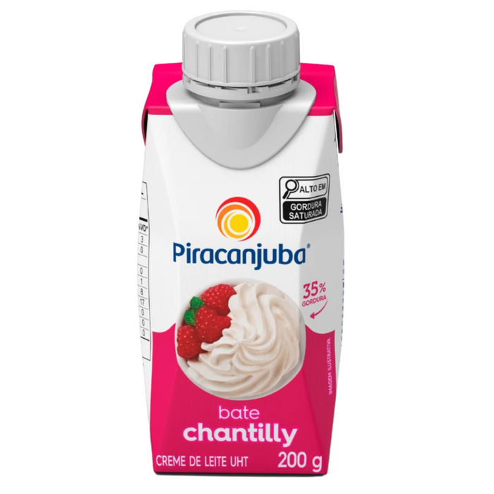 Piracanjuba Cream of Milk Beats Whipped Cream 200g