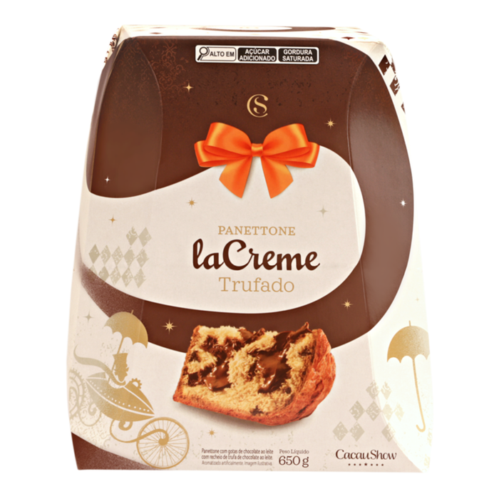 Cacau Show Panettone LaCreme 650g