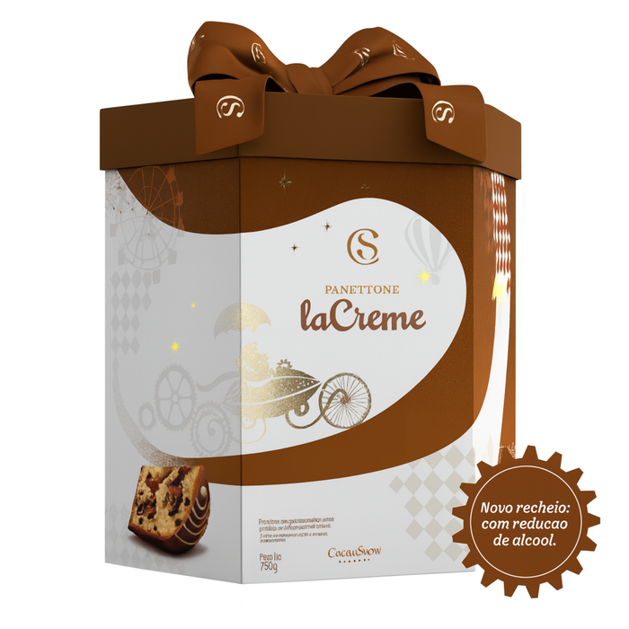 Cacau Show Panettone LaCreme Premium 750g