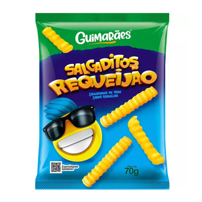 Guimaraes Salgadinho Sabor Requeijão 70g