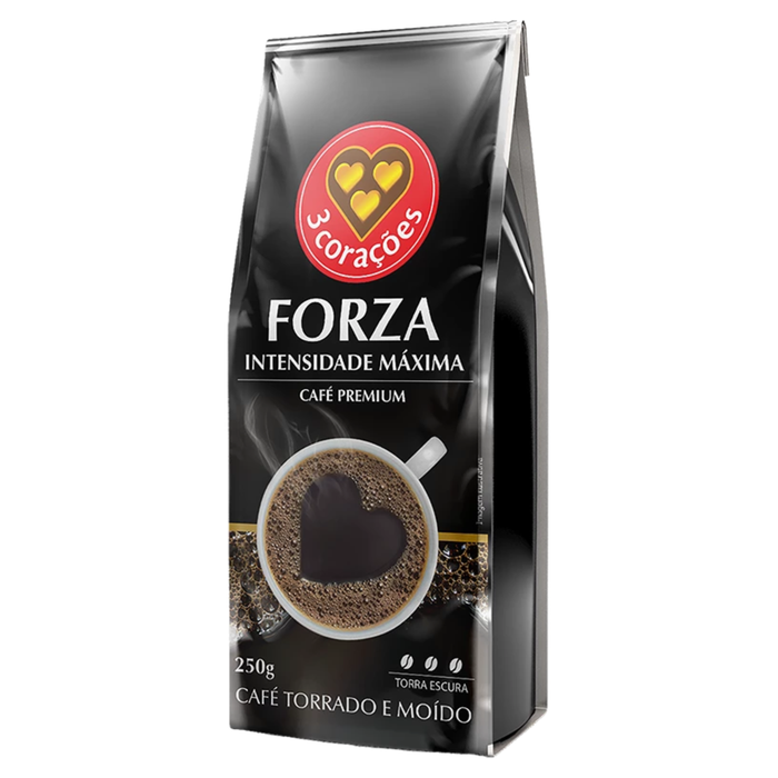 3 Corações Premium Forza Intensidade Max 250g
