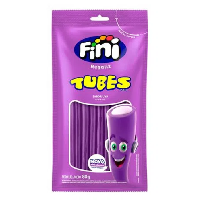 Fini Tubes Sour Strawberry 80g