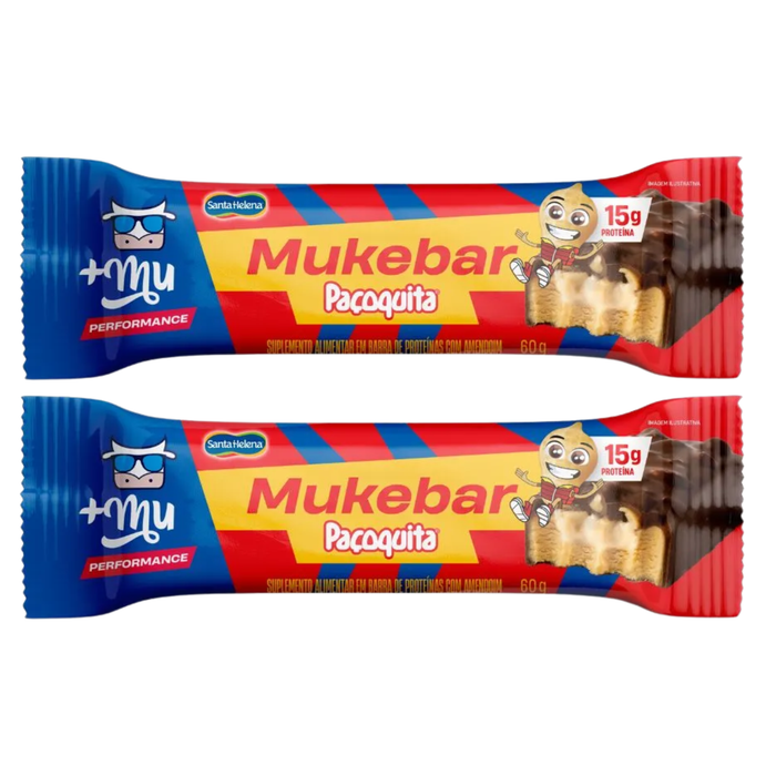 +Mu Mukebar Paçoquinha Sabor 60g