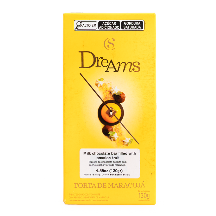 Cacau Show Tablete Dreams Torta de Maracujá 130g