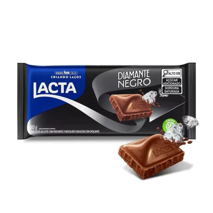 Black Diamond Chocolate Lacta 90g