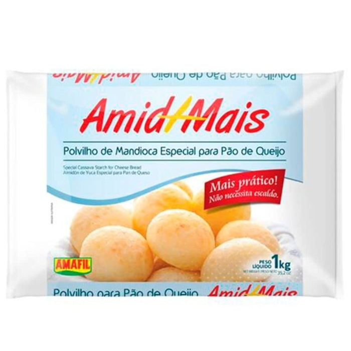 Amafil AmidMais Polvilho Pão de Queijo 1Kg