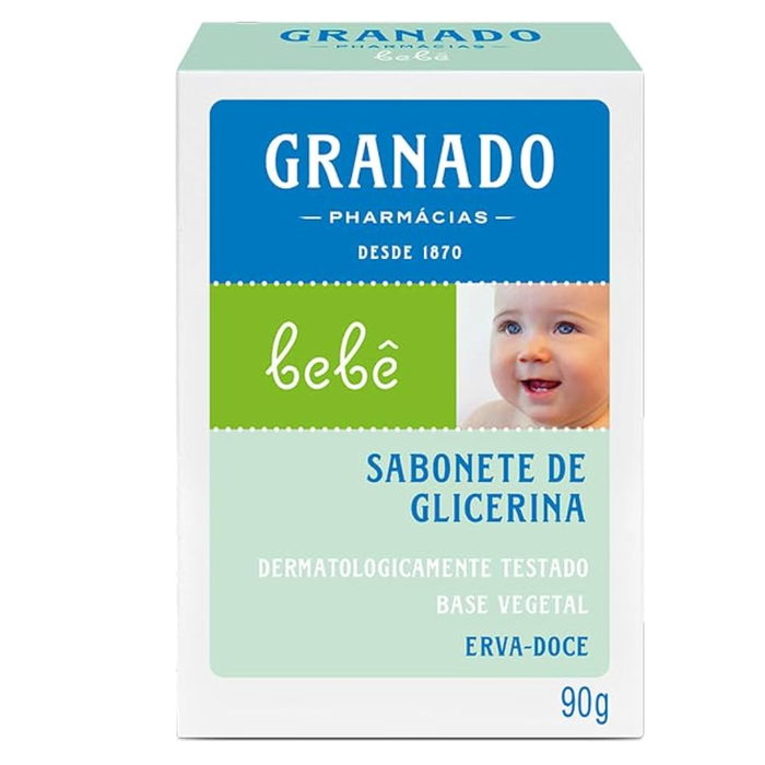 Granado Sabonete Bebe Glicerina Erva Doce 90g