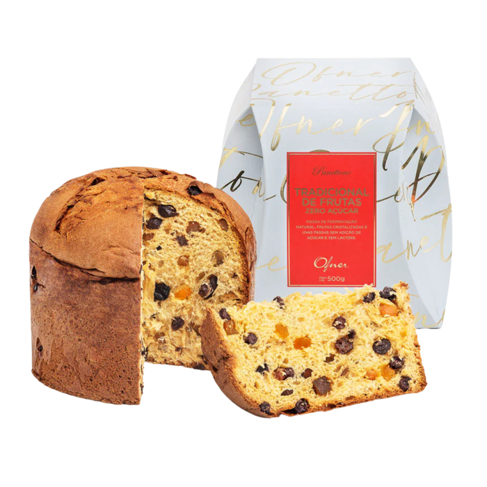 Ofner Panettone Tradicional Frutas ZERO Açúcar 500g