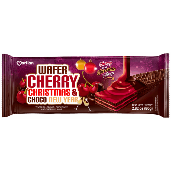 Marilan Wafer Cereja e Chocolate 80g