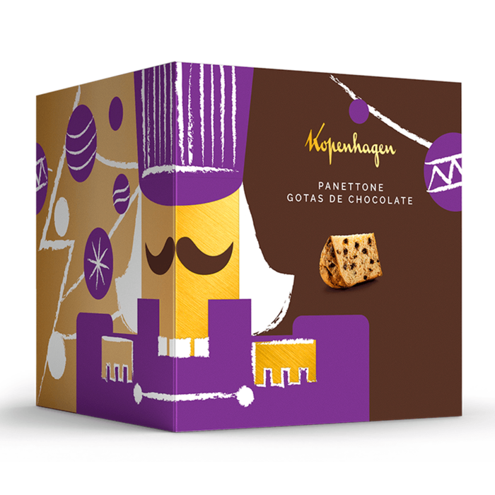 Kopenhagen Panettone Gotas de Chocolate 500g
