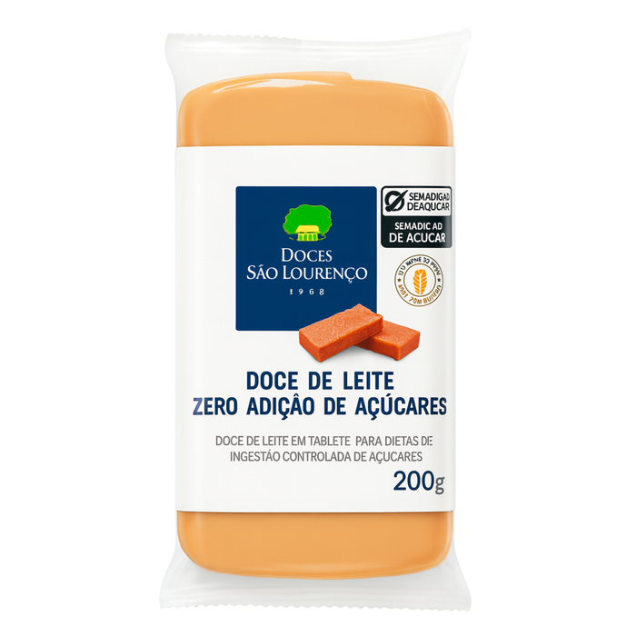 São Lourenço Doce de Leite Diet Barra 200g