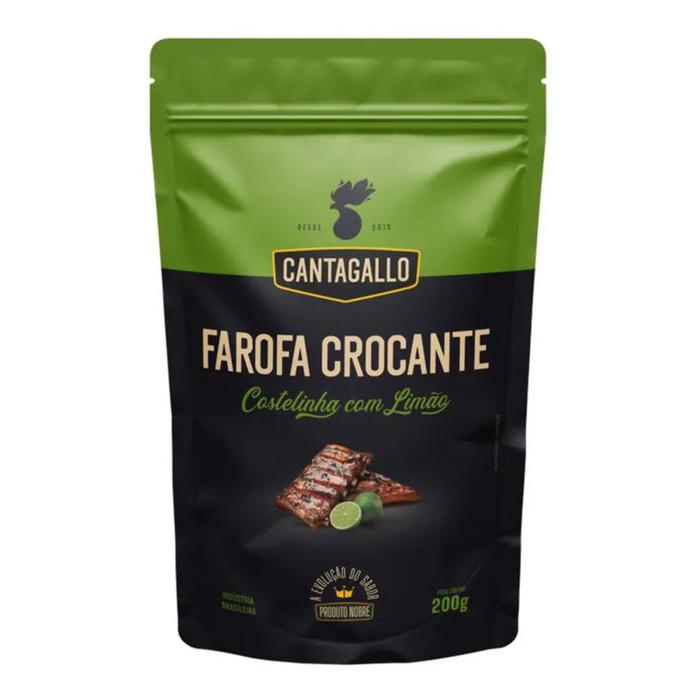 Canta Gallo Farofa Crocante Costelinha c/ Limao 200g