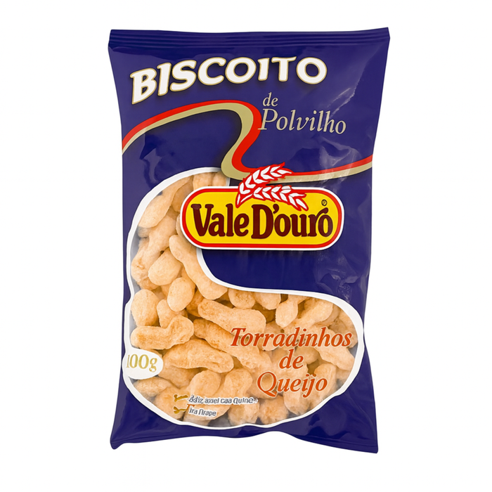 Vale D'ouro Biscoito Polvilho Queijo 100g